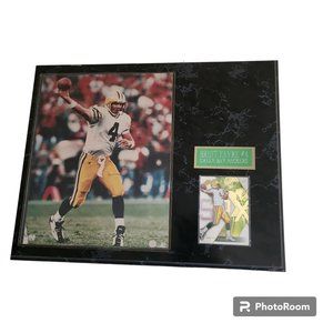 NFL Green Bay Packers Brett Favre #4 Limited Edition Plaque Wooden 15x12